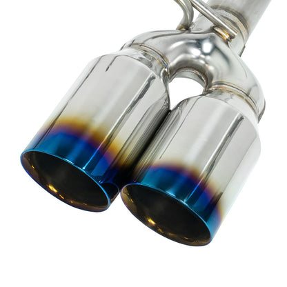 REMRO-TTVA-D4 Remark Axleback Exhaust 4in Tip - 2015-2020 WRX / STI-Titanium-Double Wall,