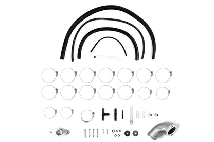 PERPSP-ITR-436-2BK/BK PERRIN Boost Tube Kit Black Piping Black - 2008-2014 Subaru WRX,