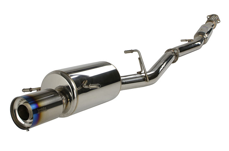 INVHS02SW1G2T Invidia G200 Cat Back Exhaust Titanium Tip - 2002-2007 Subaru WRX/STI,
