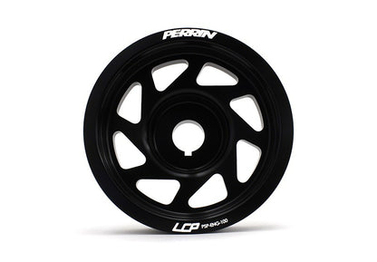 PERPSP-ENG-100BK Perrin Lightweight Crank Pulley - 2015+ STI-Black,