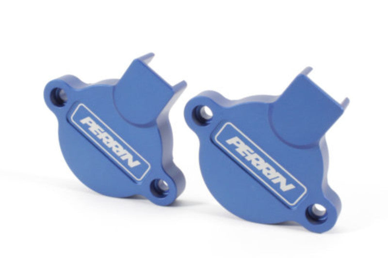 PERPSP-ENG-172BL PERRIN Performance Blue Cam Solenoid Covers - Subaru WRX 2015+,