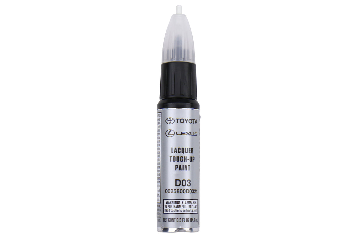 TOY00258-00D03-21 Toyota Touch Up Paint-Turbulence Gray,