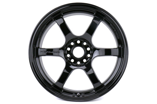 GRAWGIX38EGX Rays Gram Lights 57DR Glossy Black 18X9.5 +38 - 2015+ WRX / STIx4,