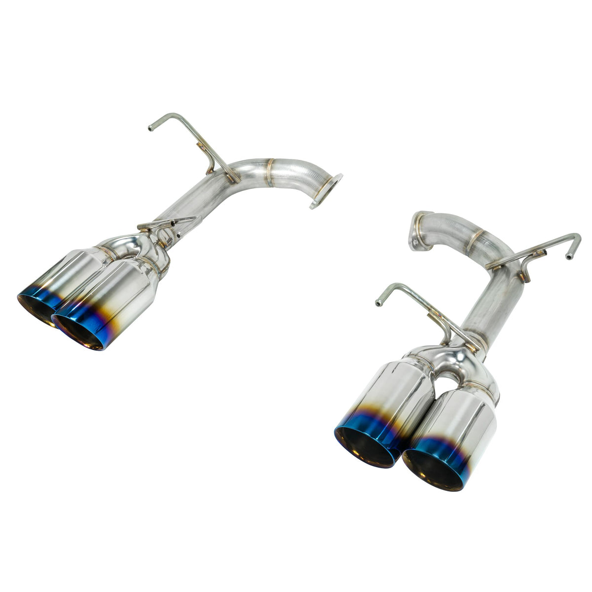 REMRO-TTVA-D4 Remark Axleback Exhaust 4in Tip - 2015-2020 WRX / STI-Titanium-Double Wall,
