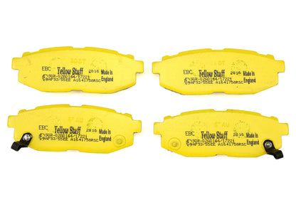 EBCDP41758R EBC Yellowstuff Brake Pads (Rear) - 2013+ FT86,