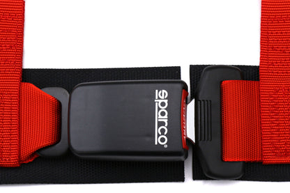 SPR04604BV1RS Sparco Belt 2 Inch 4-Point Bolt-In Harness - Universal-Red,