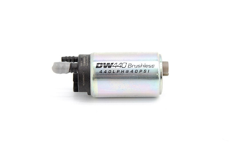 DET9-441-C101-0900 DeatschWerks DW440 440lph Brushless Fuel Pump with Single Speed Controller - Universal,