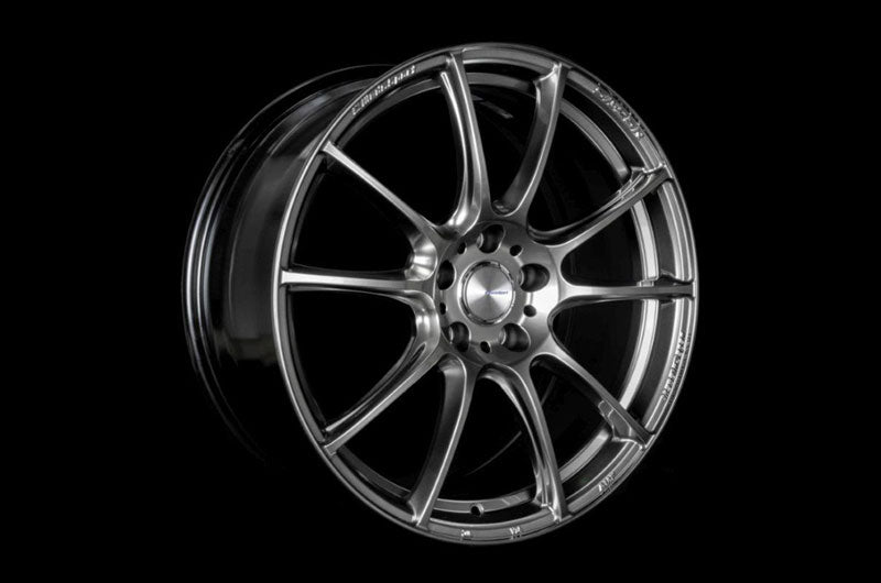 WedsSport SA-25R Platinum Silver 18x9.5 +38mm 5x114.3 (Single Wheel) - 2015-2024 Subaru WRX / 2015-2021 STI / 2019-2024 Forester
