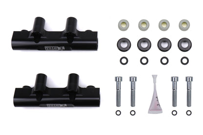 IAGIAG-AFD-2132BK IAG Side Feed To Top Feed Fuel Rail Conversion Kit Black - Subaru Models (inc. 2004-2006 STI),