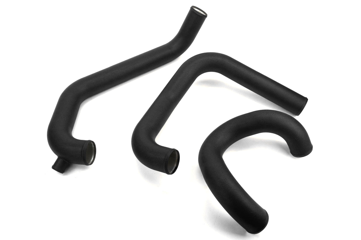 PERPSP-ITR-438-2BK/BK Perrin Front Mount Intercooler Tubes and Couplers (Black) - 2015+ STI,
