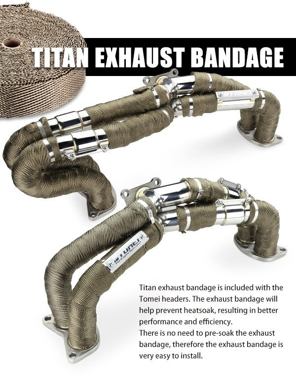 TOMTB6010-SB04A Tomei Expreme Unequal Length Exhaust Manifold Kit - 2015+ WRX / 2014+ Forester XT,