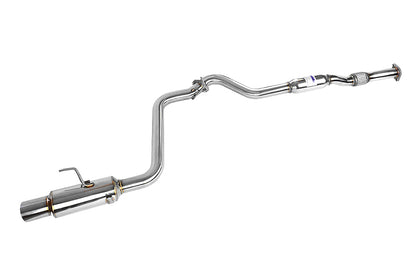 INVHS08SW4GTP Invidia N1 Cat Back Exhaust Single Tip - 2008-2014 Subaru WRX Sedan / 2011-2014 Subaru STI Sedan,