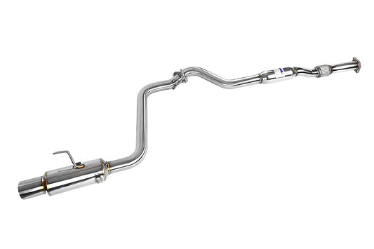 INVHS08SW4GTP Invidia N1 Cat Back Exhaust Single Tip - 2008-2014 Subaru WRX Sedan / 2011-2014 Subaru STI Sedan,