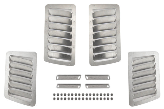 VERA0065A-BARE Velox Slanted Hood Louver (Vents) Kit - 2013+ FT86-Raw,
