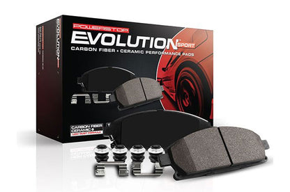 POWZ23-2118 Power Stop Z23 Evolution Sport Performance Carbon Fiber Ceramic Compound Brake Pads (Rear) - 2018-2020 Subaru STI,