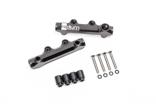 RAD20-0577-02 Radium Engineering Top Feed Fuel Rail Upgrade w/Top Port - 2002-2014 Subaru WRX/STI,