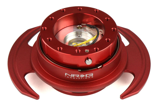 NRGSRK-650RD NRG Generation 3 Quick Release Steering Wheel Adaptor : Red Body / Red Ring (SRK-650RD),