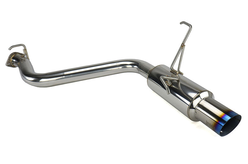 INVHS08SW4GST Invidia Titanium Tip Racing Cat Back Exhaust Single Exit - 2008-2014 Subaru WRX Sedan / 2011-2014 Subaru STI Sedan,