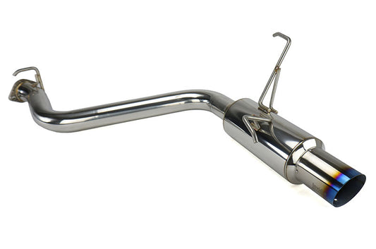INVHS08SW4GST Invidia Titanium Tip Racing Cat Back Exhaust Single Exit - 2008-2014 Subaru WRX Sedan / 2011-2014 Subaru STI Sedan,