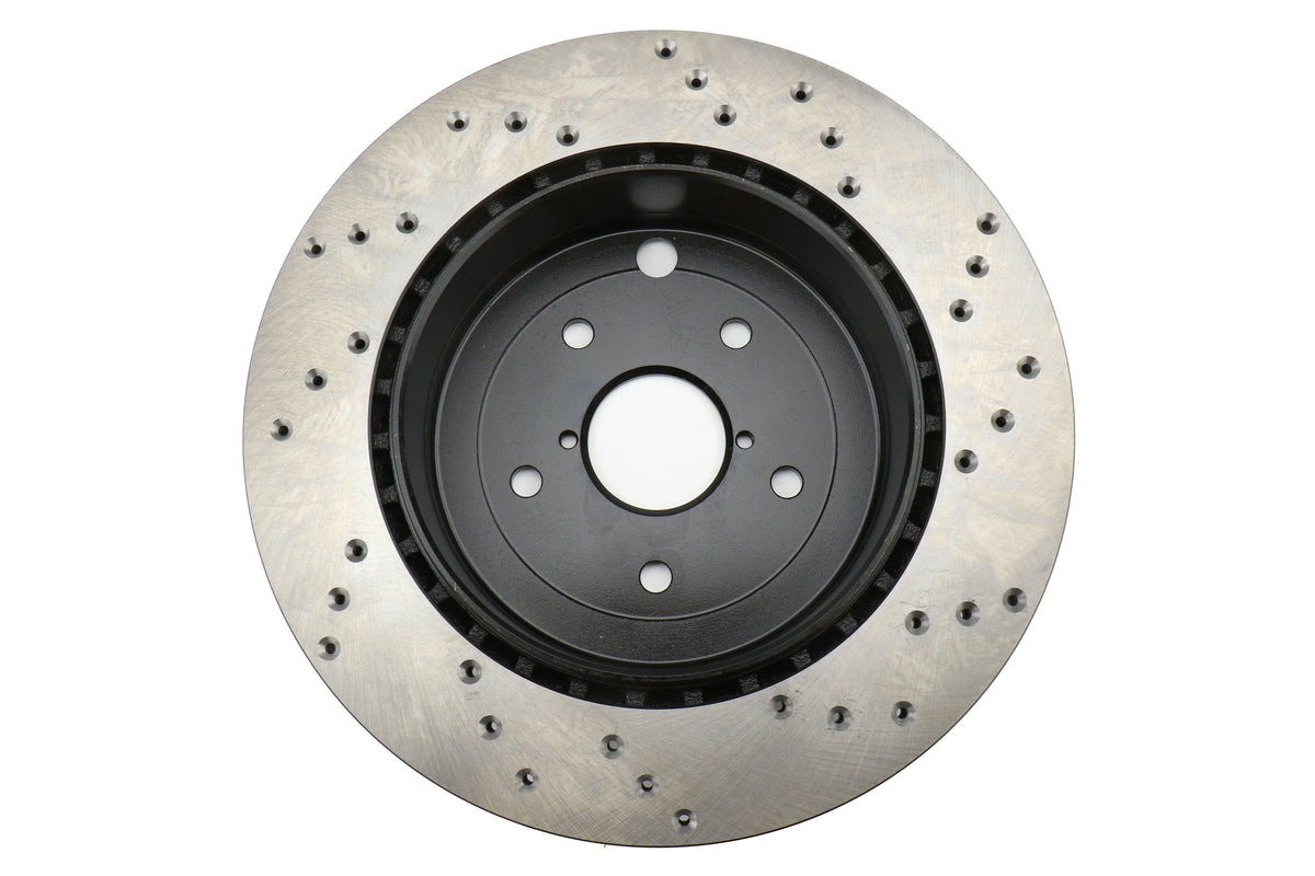 STT128.47030R Stoptech Drilled Rotor Single Rear Right - 2015+ STI,