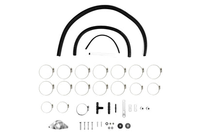PERRIN Boost Tube Kit Black Piping Black Couplers - 2002-2007 Subaru WRX / STI