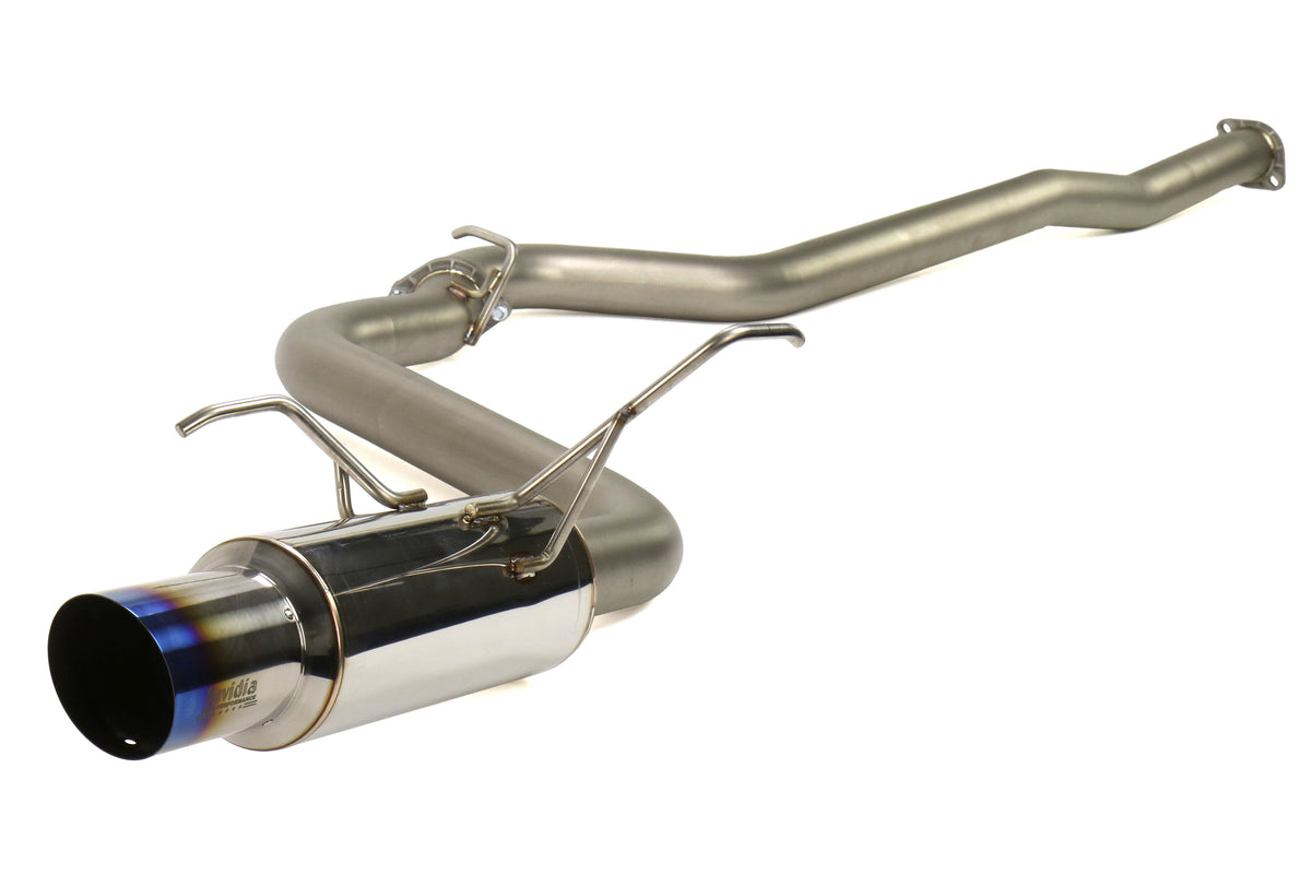 INVHS15SW4BGR1GT Invidia N1 Cat Back Exhaust w/Bead Blasted Piping Titanium Tip - Subaru WRX / STI 2015+ | HS15SW4BGR1GT,