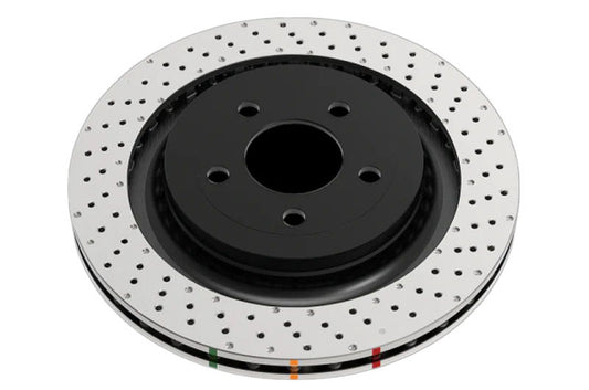 DBBDBA43050XD-10 DBA 4000 XD Drilled/Dimpled Rotors Front  - Subaru STI 2018-2021,