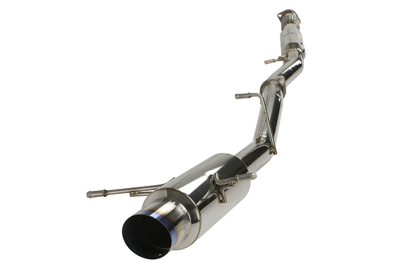 INVHS02SW1GTT Invidia N1 Cat Back Exhaust Titanium Tip - 2002-2007 Subaru WRX/STI,