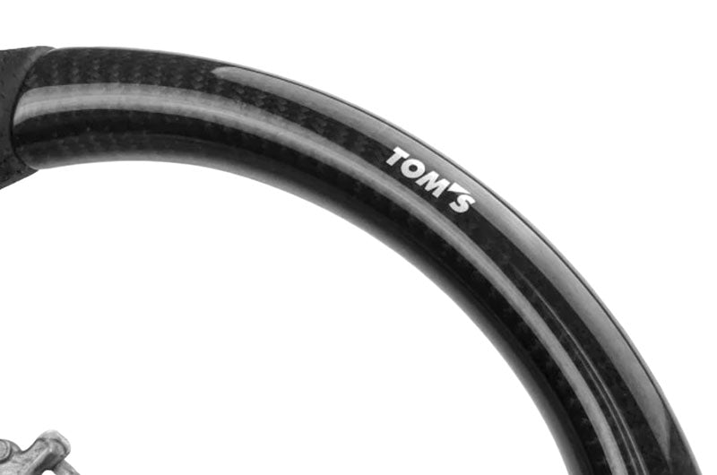 TMSTM-45100-TZN65 TOMS Steering Wheel Carbon Fiber and Black Leather - 2017+ Toyota 86,
