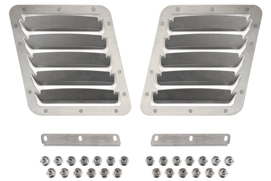 VERA0053A-BARE Velox Hood Louver (Vents) Kit - 2015+ WRX / STI-Unpainted,