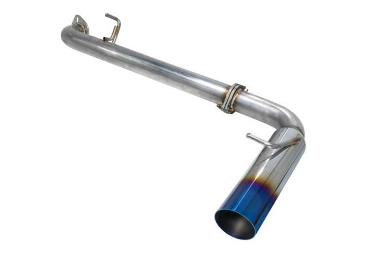 REMRO-TTZN-SL Remark Single-Exit Axleback Exhaust System BOSO Edition Burnt Stainless Steel Tip,
