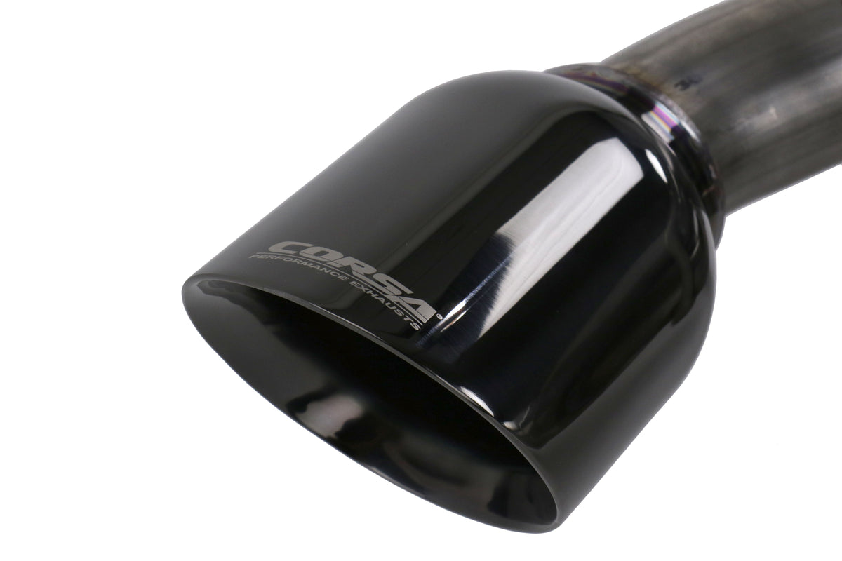 COR14864BLK Corsa Cat Back Exhaust (Black) - 2013+ FT86,