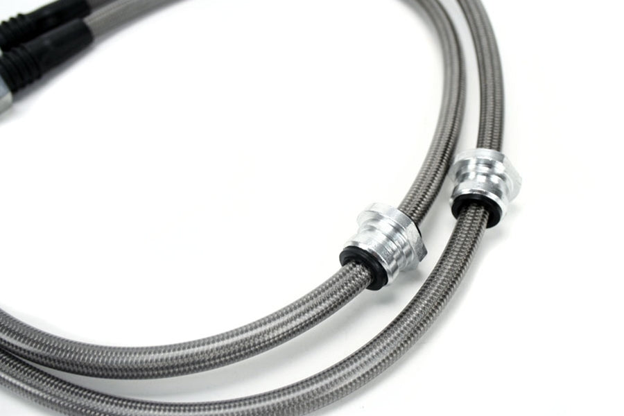 STT950.47504 Stoptech Stainless Steel Brake Lines Rear - 2004-2007 Subaru STI,