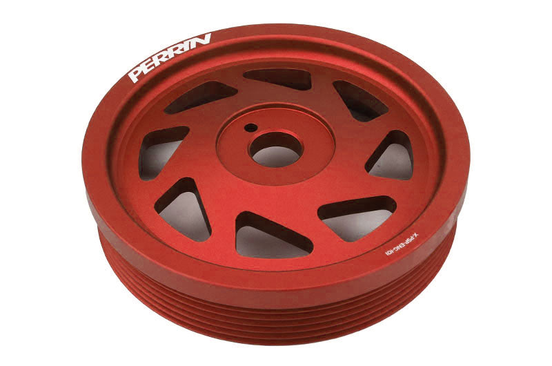 PERRIN Lightweight Crank Pulley for FA/FB Engines with Small Hub - Subaru Models (inc. 2017-2021 Crosstrek / 2019-2021 Forester)
