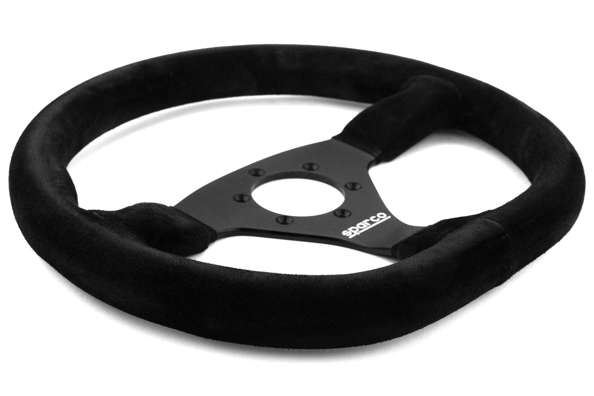 SPR015TRGS1TUV Sparco L360 Black Seude Steering Wheel - Universal,