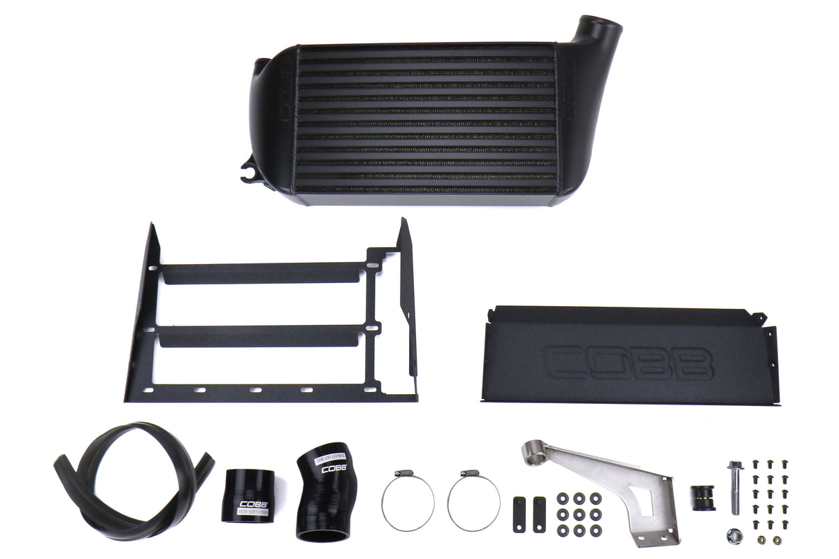 COBB42405-BK COBB Tuning Top Mount Intercooler Kit Black - Subaru WRX 2015-2021 | B42405-BK,