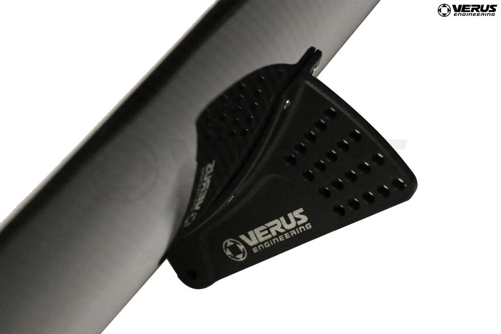 VERA0235A-CRB UCW Rear Wing Kit With Carbon Endplates - 2015-2021 Subaru WRX/STI,