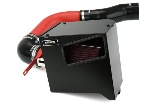 MIMMMAI-WRX-15BWRD Mishimoto Performance Air Intake System - 2015+ WRX-With Box, Wrinkle Red,