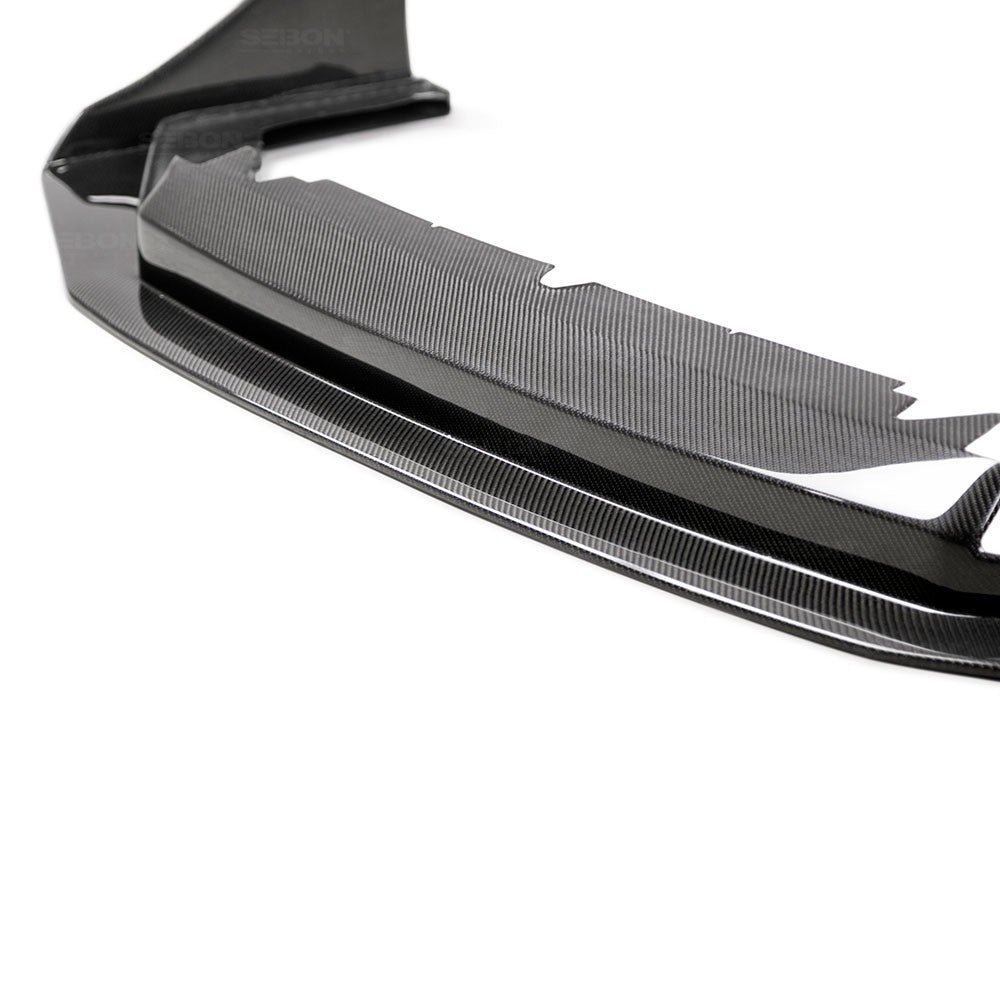 SEIFL18SBIMP-CW Seibon Carbon Fiber CW-Style Front Lip - 2018+ WRX / STI,