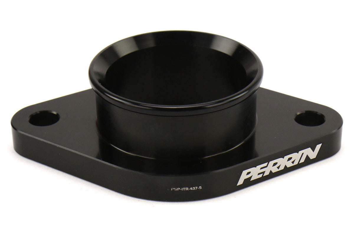 PERPSP-ITR-200BK Perrin High Flow Aluminum Charge Pipe - 2015+ WRX / 2014+ Forester XT-Black,