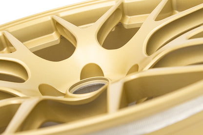 AXREC7R179ET35-5100-561-SGD Apex Race Parts 17x9 +35 EC-7R Forged Satin Gold,