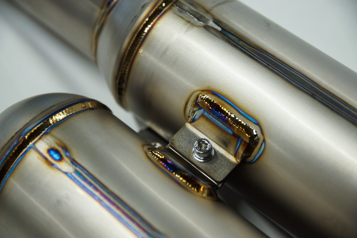 HKS31029-AF013V HKS Super Turbo Muffler Titanium Exhaust - 2015+ WRX / STI,