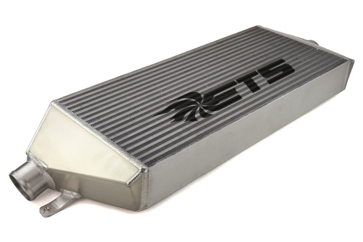 ETS200-20-IC-007 ETS Front Mount Intercooler Silver Core Black Stencil - 2008-2014 Subaru STI,
