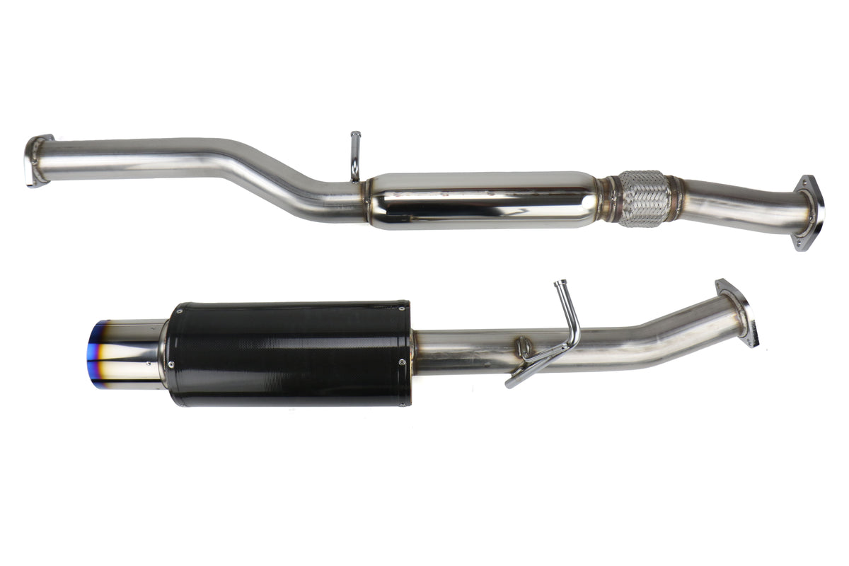 HKS3112-EX005 HKS Carbon-Ti Cat Back Exhaust - 2002-2007 Subaru WRX/STI,