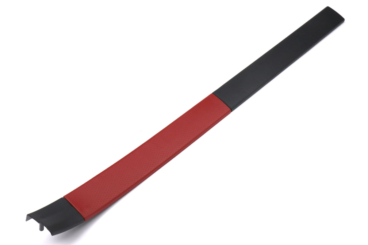 TOYSU003-03247 Toyota JDM Passenger Door Sill Guard Black / Red -  2013 -2021 BRZ / FR-S / 86,
