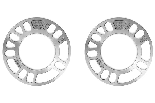 KICW005UP KICS Wheel Spacers 5mm Twin Pack - Universal,