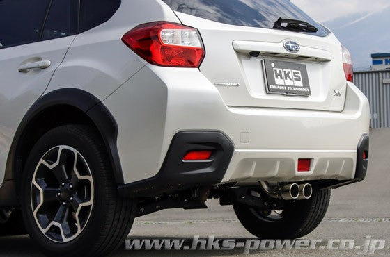 HKS32018-AF012 HKS Legamax Premium Dual Center Exit Exhaust - 2013-2017 Crosstrek,