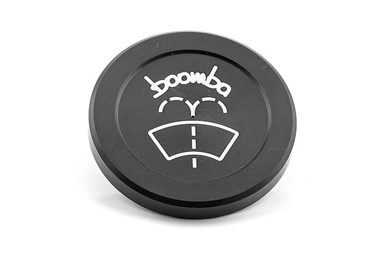 BBA031040110100 Boomba Racing Windshield Washer Cap Black - 2015+ Subaru WRX,
