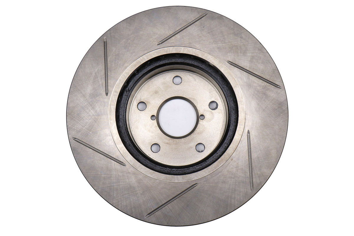 STT126.47036SL Stoptech Slotted Rotor Single Front Left - 2015-2020 Subaru WRX,