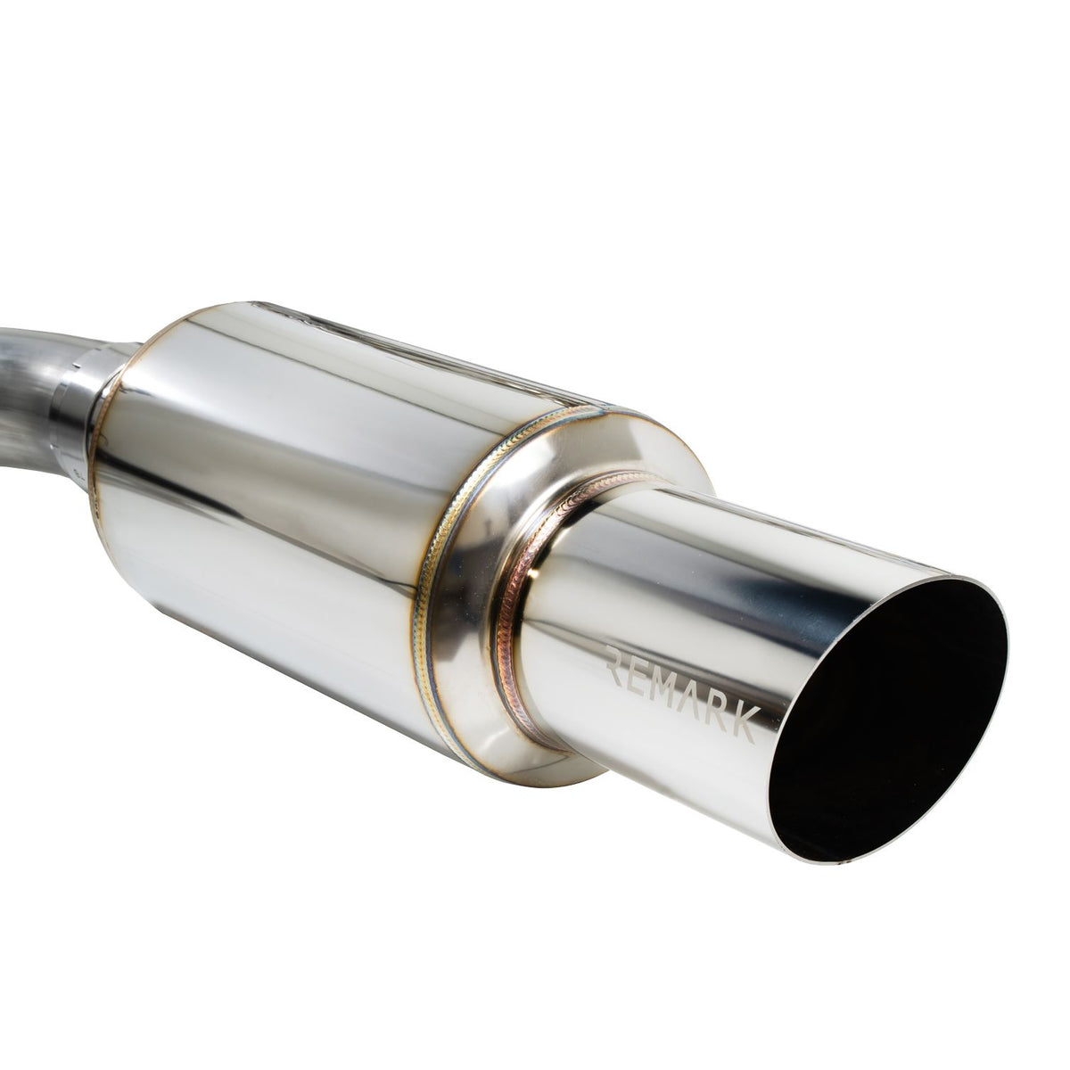 REMRK-C1076S-01 Remark R1-Spec Catback Exhaust w/ Stainless Steel Tip - Subaru WRX / STI 2015 - 2020 | RK-C1076S-01,